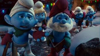 Screenshot 2 from The Smurfs: A Christmas Carol (Full Movie)