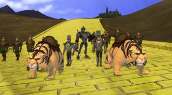 Screenshot 1 from The Steam Engines of Oz (Full Movie)