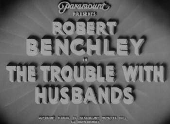 Screenshot 1 from The Trouble with Husbands (Full Movie)