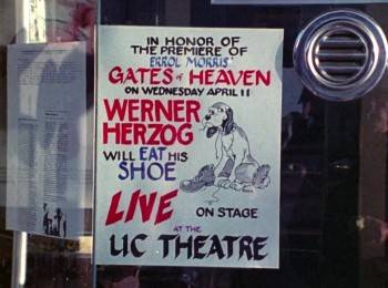 Screenshot 2 from Werner Herzog Eats His Shoe (Full Movie)