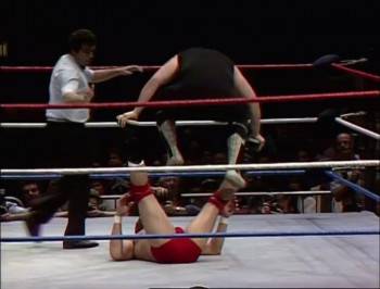Screenshot 2 from WrestleMania I (Full Movie)