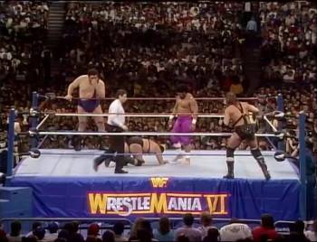 Screenshot 1 from WrestleMania VI (Full Movie)